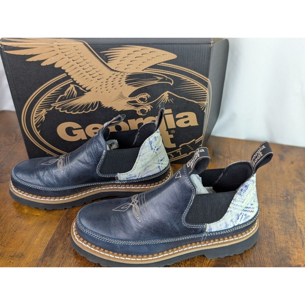 Georgia Boot Romeo Women's Size 9M AMP X- Lite/ NIB BLUE